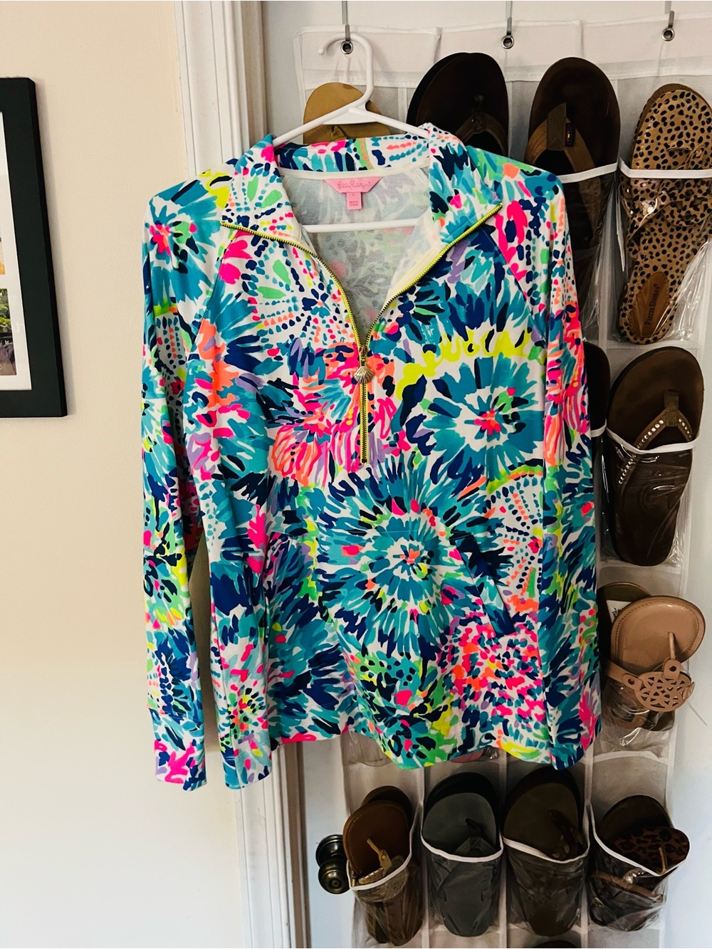 NWOT womens Small Lilly Pulitzer Popover